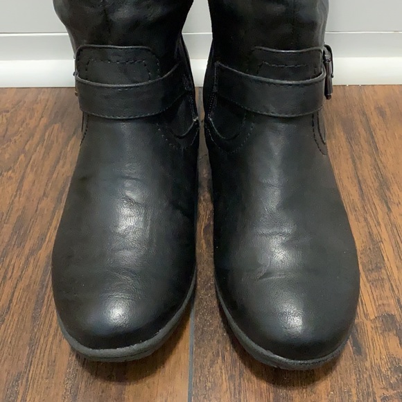 Bucco NEW Connelly black wedge boot 7 - Picture 7 of 14